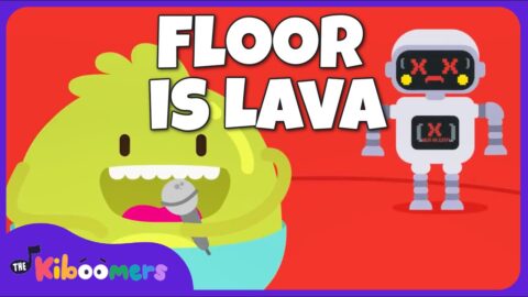 Floor Is Lava Song – THE KIBOOMERS Preschool Songs – Freeze Dance