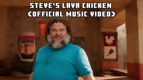 Jack Black – Steve’s Lava Chicken (Official Music Video) | A Minecraft Movie Soundtrack | WaterTower